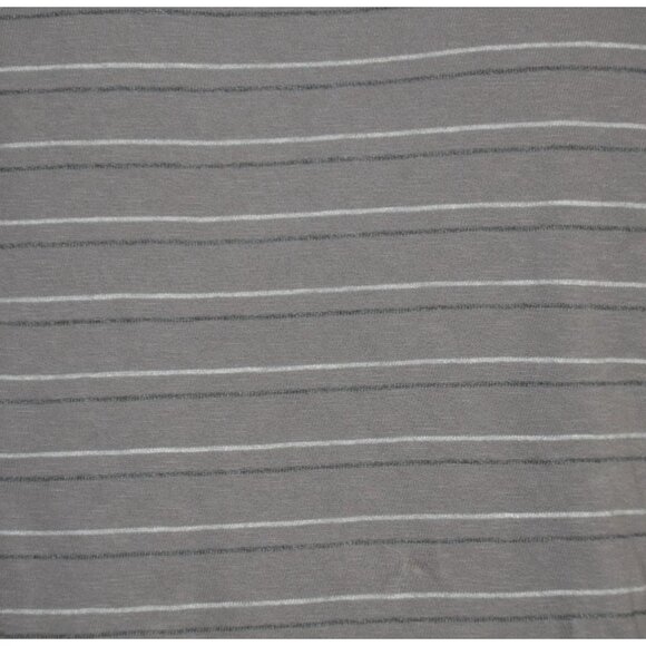 STANDARD JAMES PERSE Size 1 S Gray Stripe Boat Neck Supima Cotton Top Shirt - Picture 6 of 9